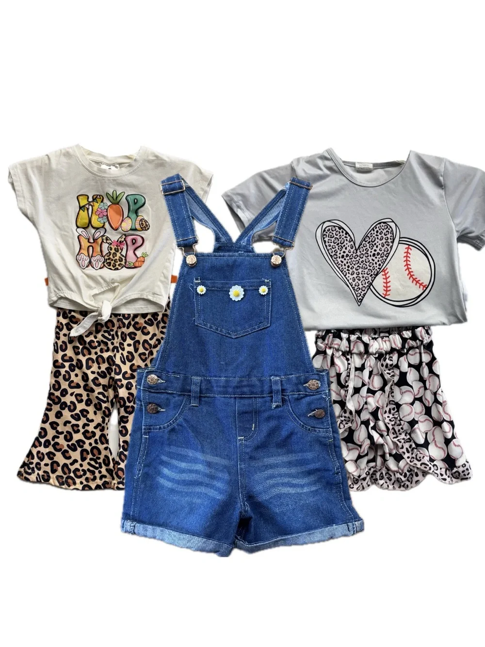 Girl's Spring/Summer Outfit Bundle Size 5/6